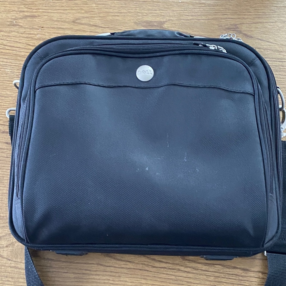 Dell Black Laptop Bag for Men